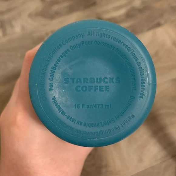 Starbucks Glass Water Bottle Silicone Sleeve 16 oz - Picture 7 of 10
